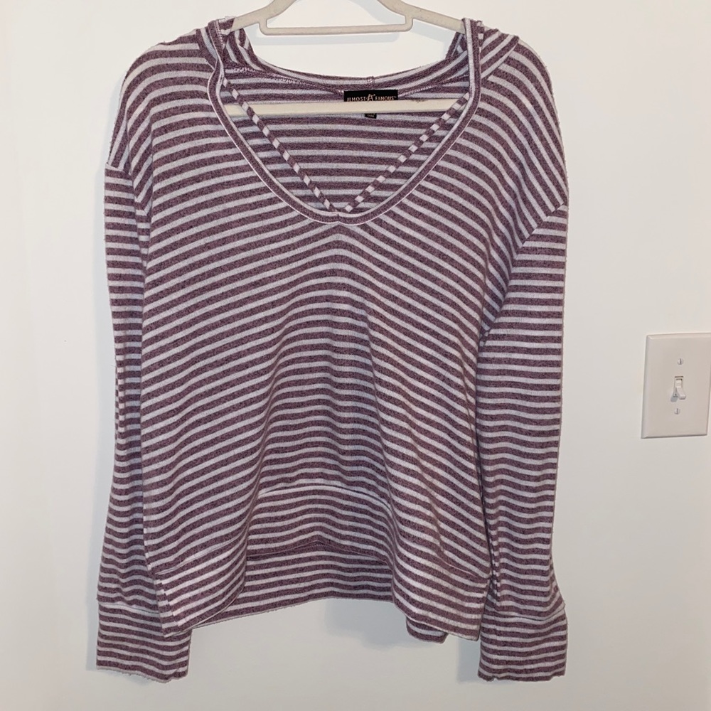 Cropped sweatshirt